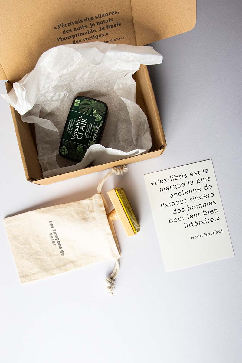 Envoltorio ex-libris abrazo