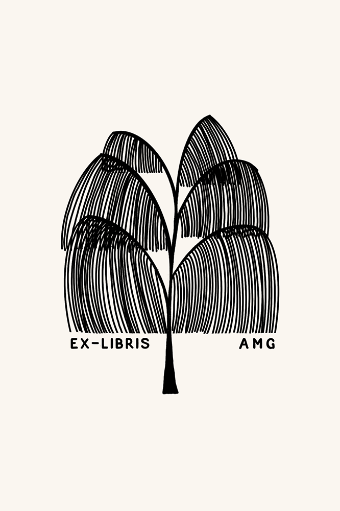 Dibujo de un árbol llorón