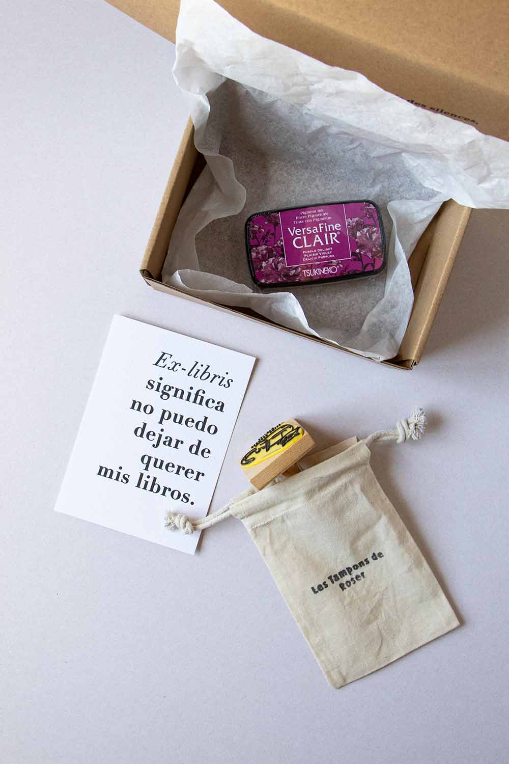 Envoltorio ex-libris gato lector