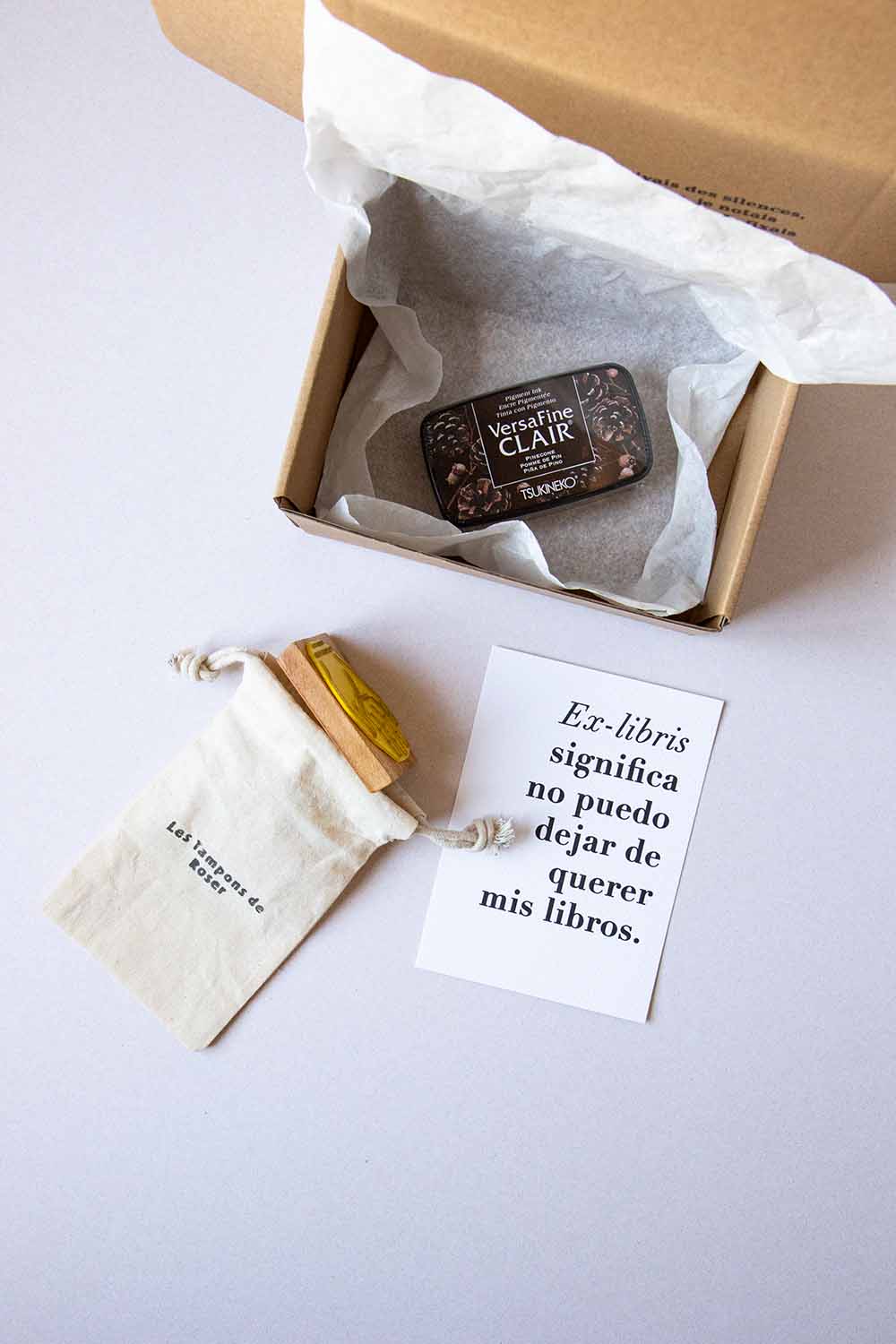 Envoltorio ex-libris granos de trigo