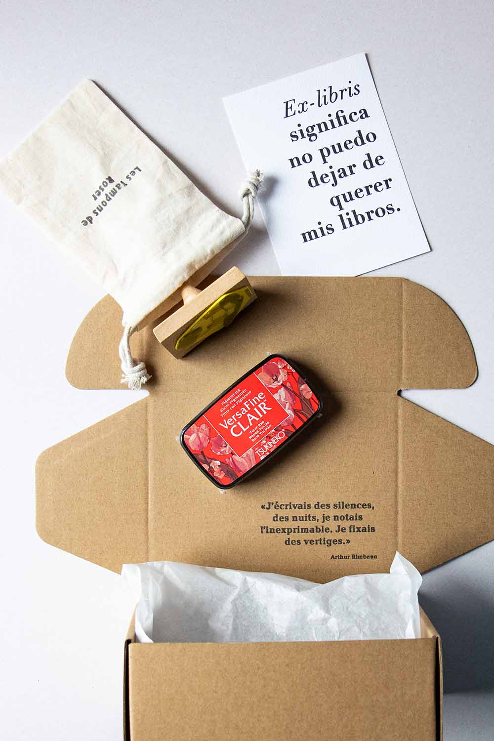 Envoltorio ex-libris lectora