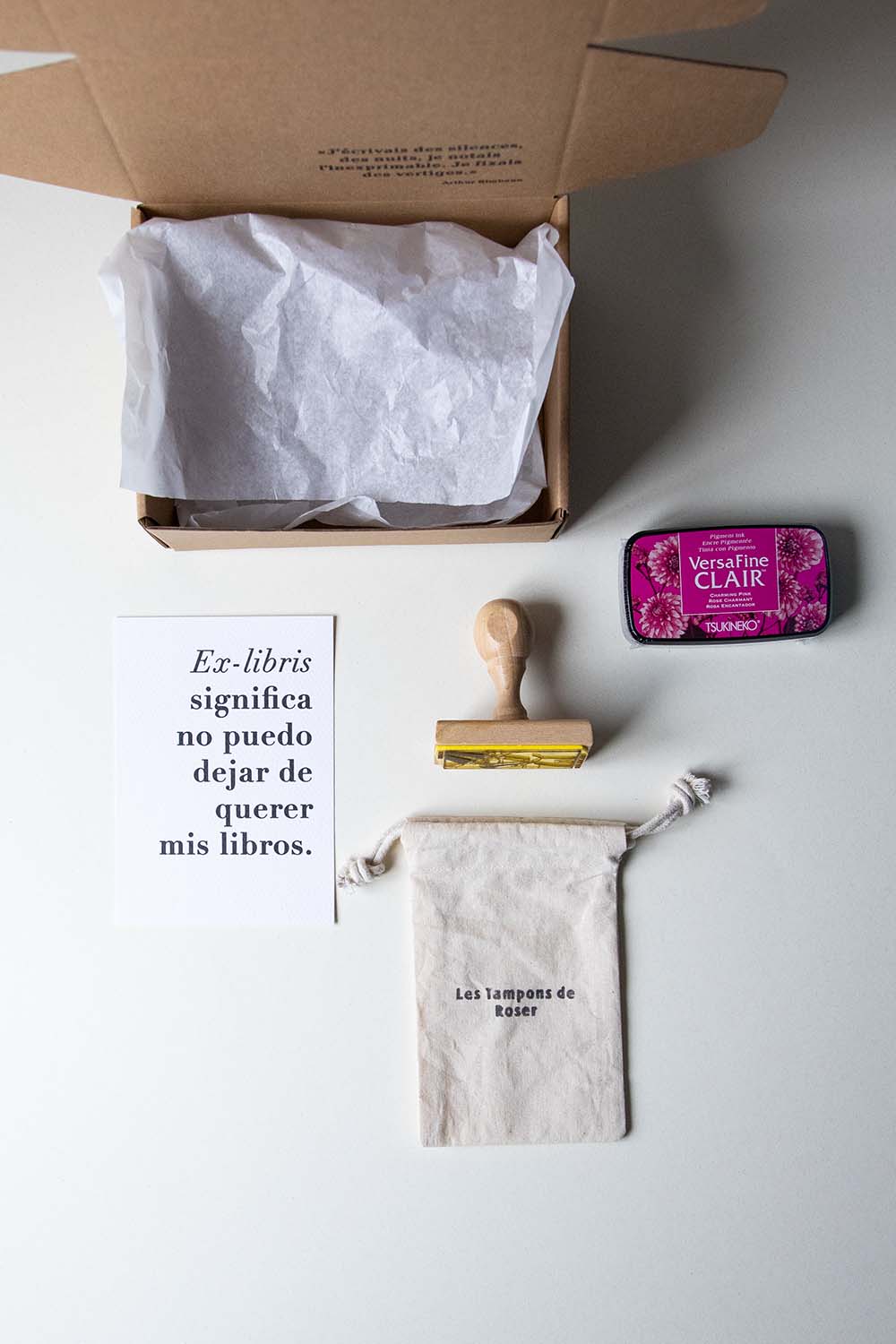 Envoltorio ex-libris lectura en la playa