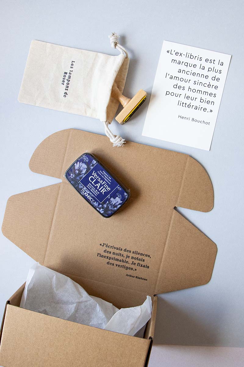 Envoltorio ex-libris biblioteca de