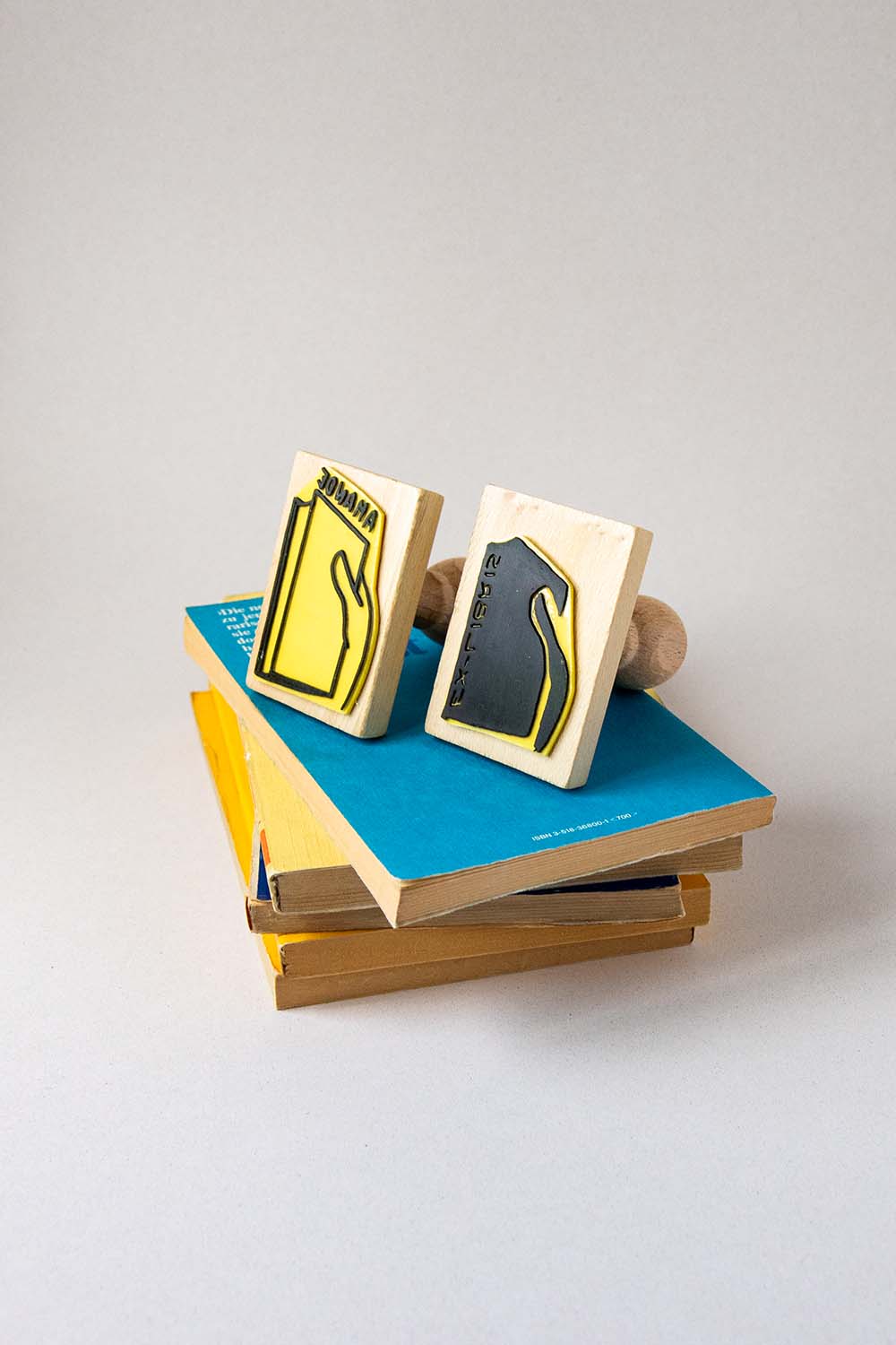 Sellos ex-libris con un cómic