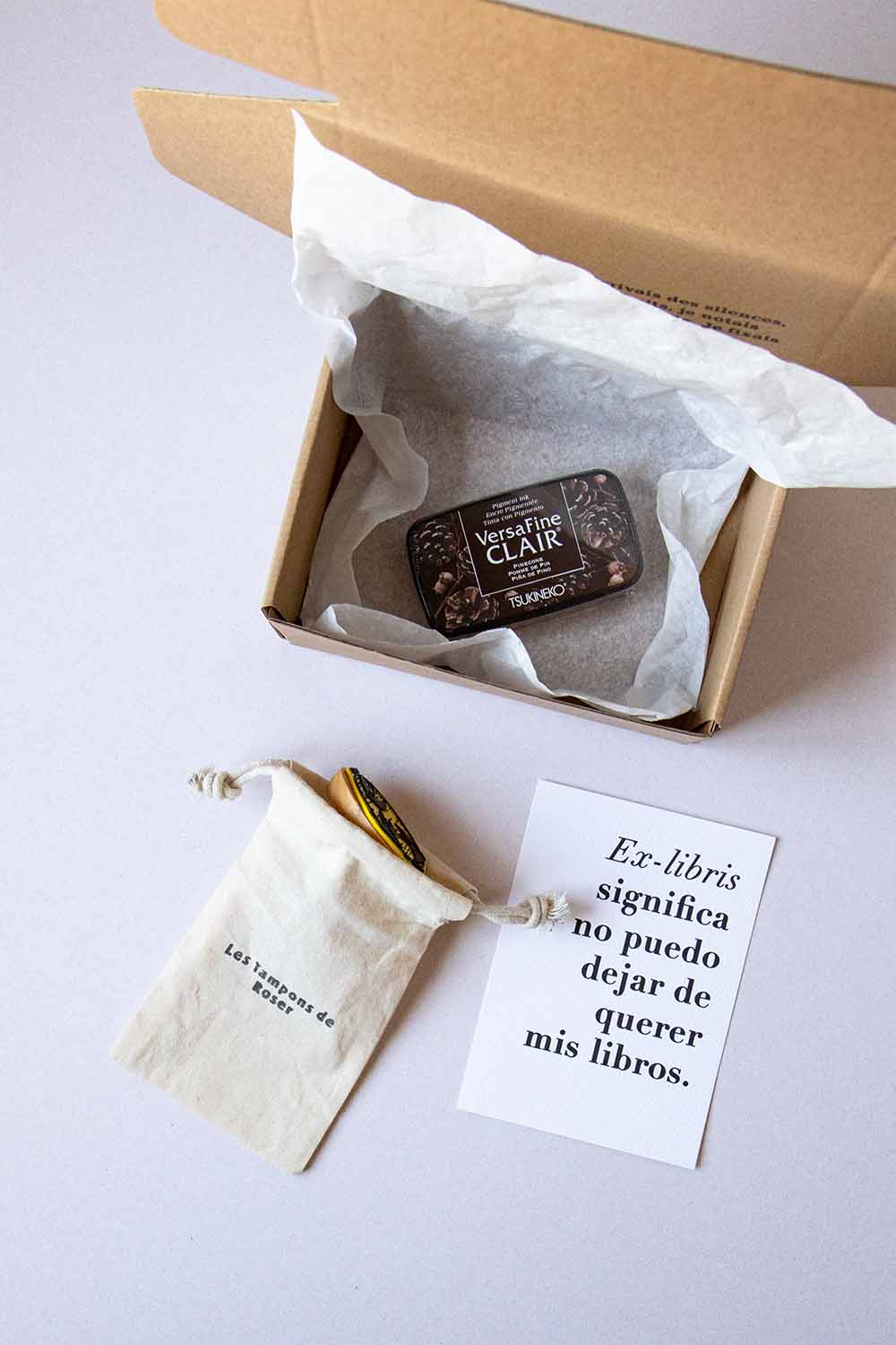 Envoltorio ex-libris golondrinas