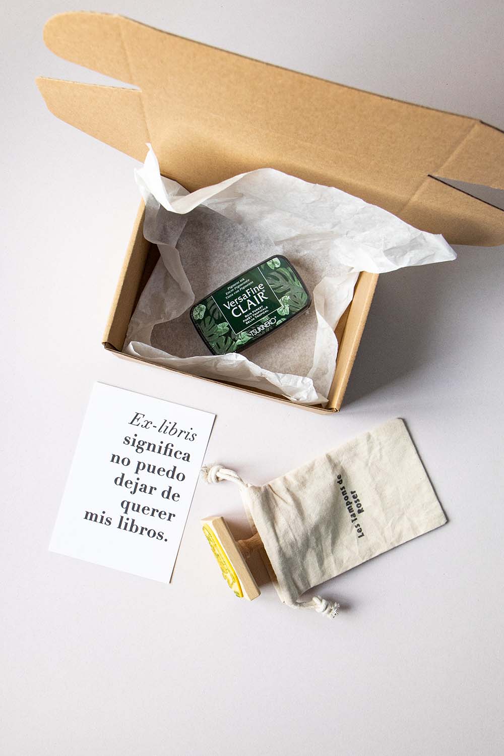 Envoltorio ex-libris perro lector