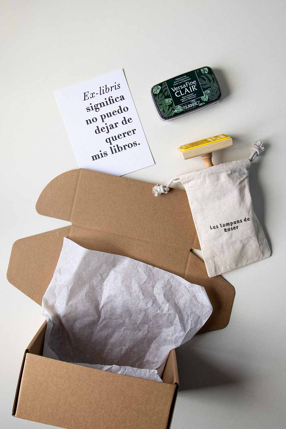 Envoltorio ex-libris pueblecito costero