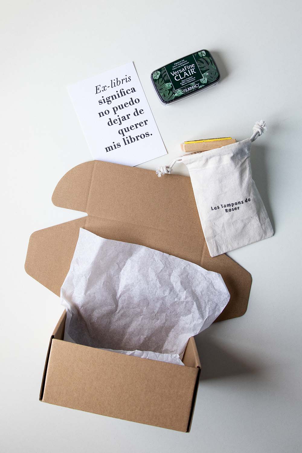 Envoltorio ex-libris pulpo